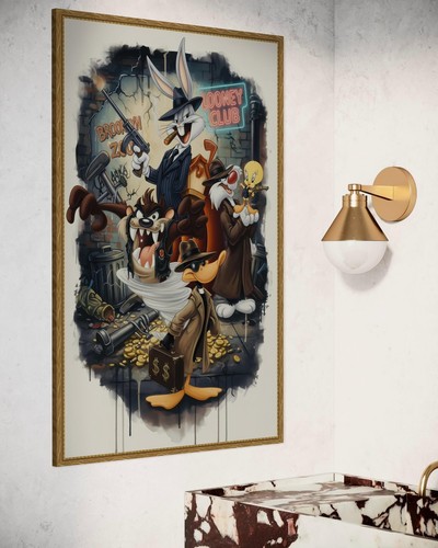 Bugs bunny leinwand bild - leinwand,