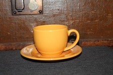 Waechtersbach Fun Factory Tasse Unterteller Gelb Wächtersbach Kaffeetasse 200 ml