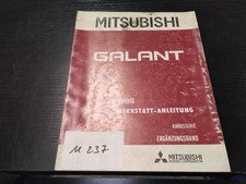 M237 Mitsubishi Werkstatthandbuch Anleitung Karosserie Galant 1986 Ergänzung