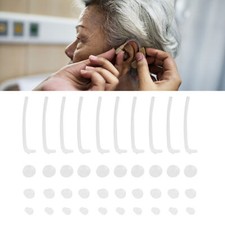 Hörgerät Ohrstöpsel Ohrstöpsel Ohrstöpsel Domes mit Schallschlauch Hörgeräte