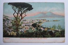 POSTKARTE PANORAMA DER STADT