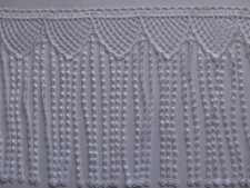 Gardinen fransenborte 19cm - gardinen,