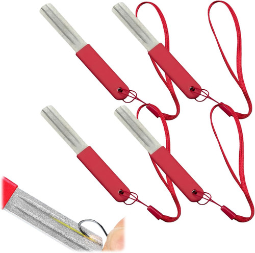 Fischhakenschärfer set - set, 4