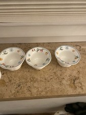 Eierbecher, 6 Stk, Retro, Vintage, Villeroy & Boch, Mariposa, Selten,Top Zustand