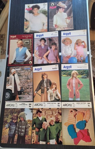 Vintage argyll strickmuster - vintage,