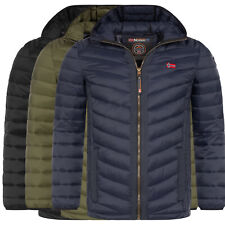 Geographical NOrway  Herren Übergangs Jacke Steppjacke Kapuze Frühlingsjacke