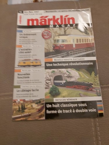 Zugkatalog märklin magazin - zugkatalog,
