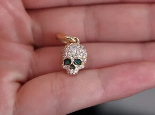 14k gelbgold plattiert pave - 14k,