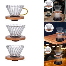 Glas Kaffeefilter tasse