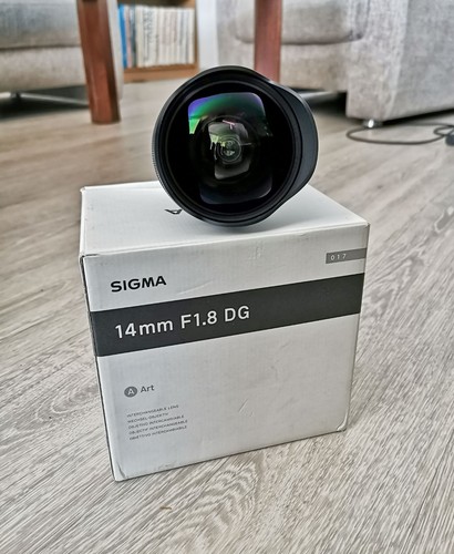 Sigma 14mm art - 14mm, 1:1.8