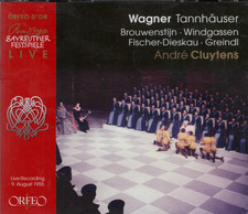 3 CDs Wagner TANNHÄUSER