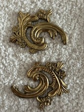 Messing Beschläge * Ornament * Zierbeschlag