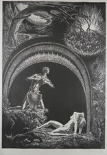 BRUNO GOLDSCHMITT DIE BIBEL 21 HOLZSCHNITTE BRUCKMANN 1920 EXPRESSIONISMUS