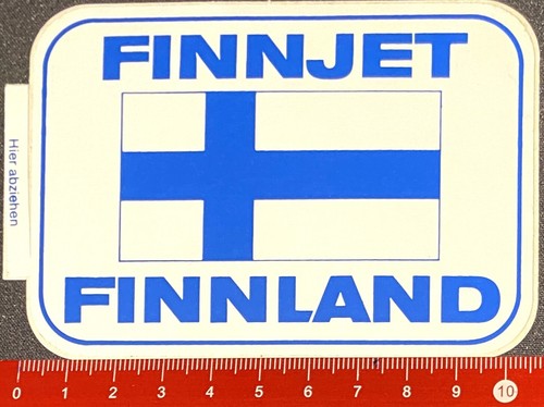 Aufkleber sticker finnjet - ,