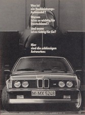 BMW M 635 CSi (E34) - Reklame