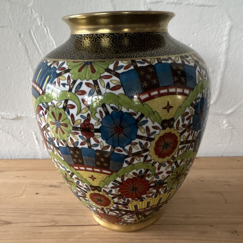Handgemalte porzellanvase - handgemalte,