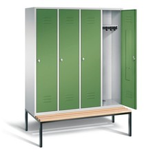 Stahl Spindschrank, Buche