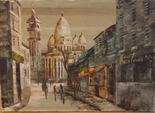 Öl auf Leinwand, signiert