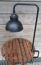 49cm retro schwarze Tisch Klemm Leuchte lampe Industie Style LED licht schwarz