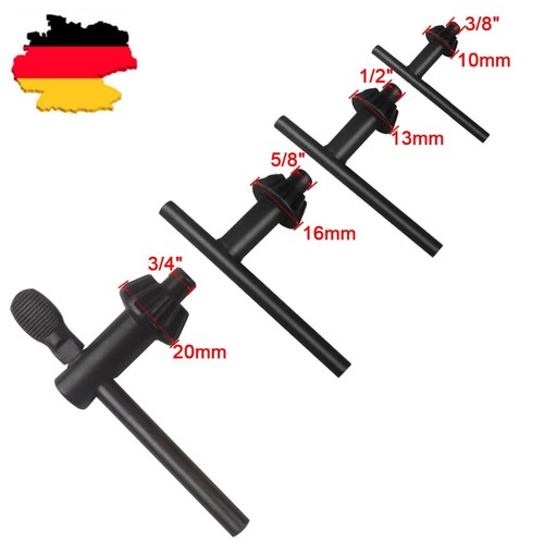 Bohrfutterschlüssel metall - 4x,