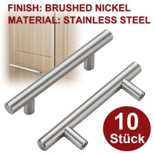10 Stück gebürstetes Nickel