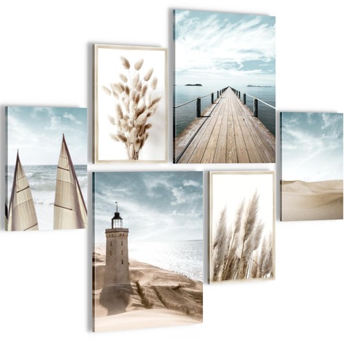 Wandbilder wohnzimmer strand - wandbilder,
