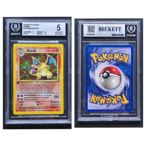 Pokemon glurak 1st - pokemon,