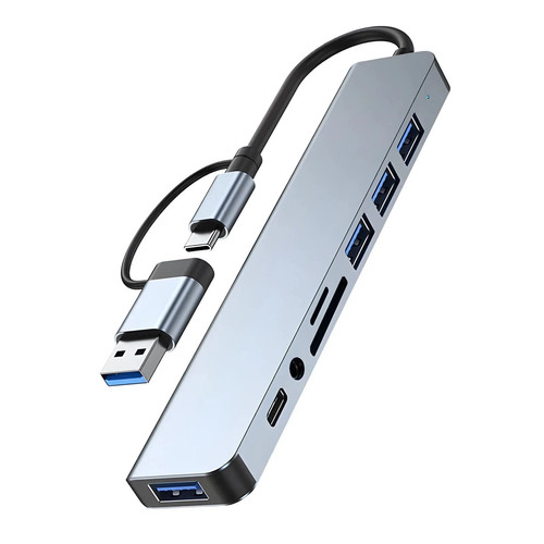 Usb c - 8-in-2, hub
