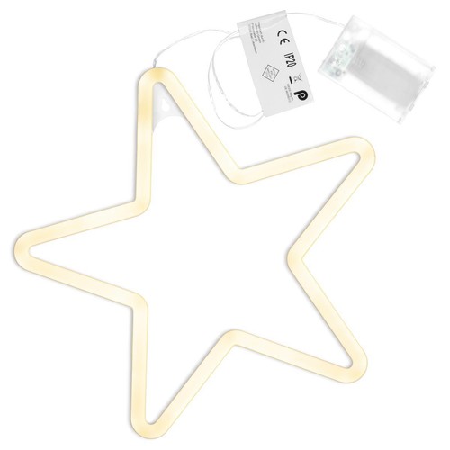 Wandleuchte neonstern 90 - 90, led