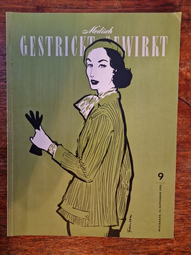 Alte zeitschrift gestrickt und - alte,