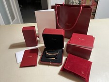 CARTIER LOVE Armreif Gelbgold 21 FULL SET VERKAUF oder TAUSCH