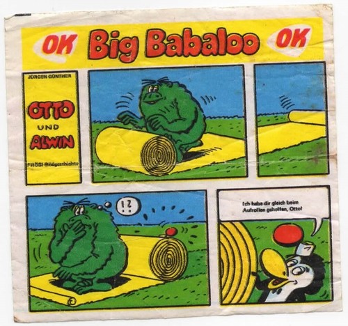 Original kaugummibild big - kaugummibild,