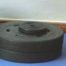 Hantelbank mit gewichten+Langhantel 