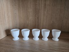 "5 Eierbecher (weiß)" (Arcopal) (France)