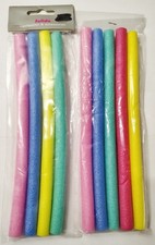 9x Papilotten -BUNT-