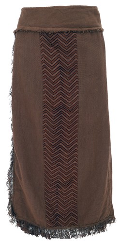 Boho wickelrock mit - boho,