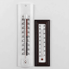 Zimmerthermometer + Außenthermometer Thermometer Set Analog Innen Außen Garten