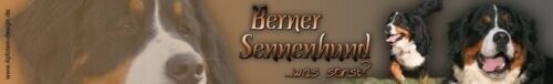 Berner sennenhund sticker - berner,