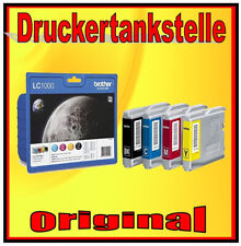 original Multipack BROTHER LC-1000 DCP-130C 330C 350C 353C 357C 540CN 560CN NEU 
