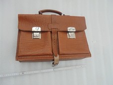 Aktentasche, Leder, Vintage, 40/50er Jahre