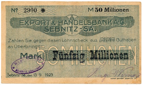Sebnitz hugo werner - (2193),