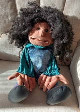 2 Handpuppen 1 Folkmanis 60 cm NEUWERTIG dunkelhäutig + 1 ca. 35 hell Living Pup