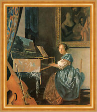 Dame am Spinett Vermeer