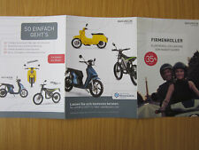 Govecs Scooter Flex Simson Schwalbe Elmoto Loop Prospekt