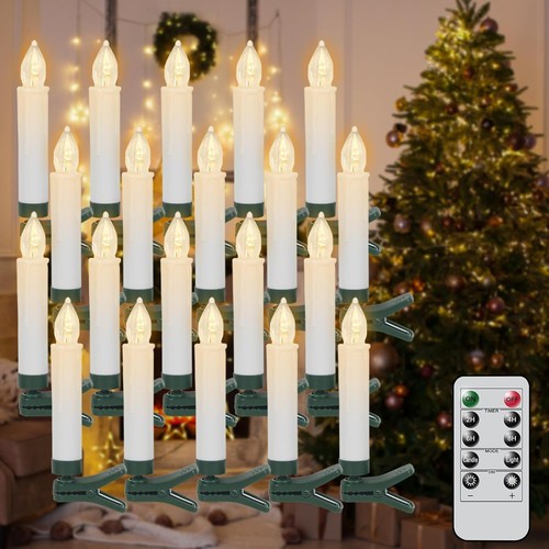 Led kerzen 20er set - led,