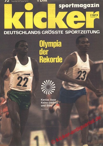 Kicker sportmagazin 72 - sportmagazin, nr.