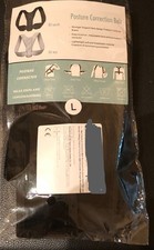 Einstellbare Haltungskorrektur Gürtel Rücken Schulter Bandage Körper L