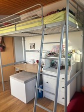 Hochbett aus metall von ikea - hochbett,