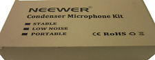 Neewer NW-700 Condenser Microphone Kit - Black Mic, Black 48V Phantom