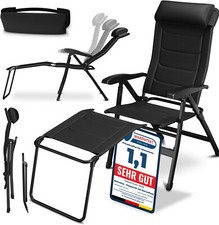 ELONEO Campingstuhl faltbar